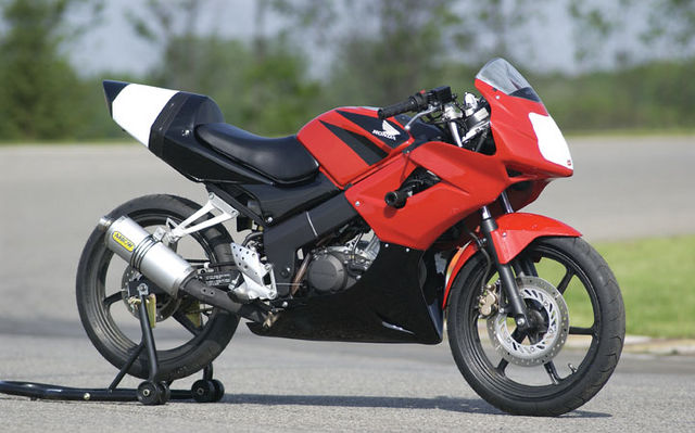 CBR125 as used in the Canadian Series