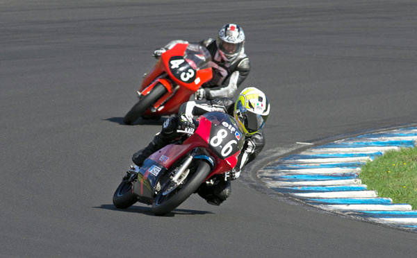 86 Anthony Marsden Honda RS125 P6 Class