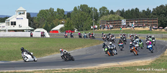 Start of Race One Round One Wakefield Park 2015