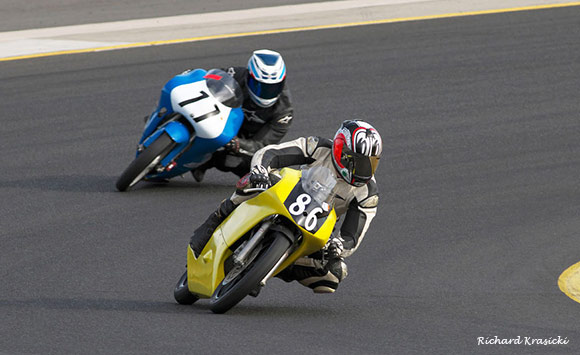 #86 Anthony Marsden and #77 Christopher Jones