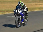 Championship Winner #85 Jason Grice Yamaha R15 ProductionLite 160 winner.