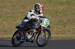 82 Brett Fenton riding Terrys Bike