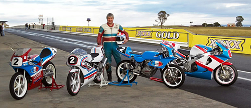 Ken with Bikes