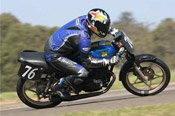 AB at oran Park 2008 on the P5 Suzuki125